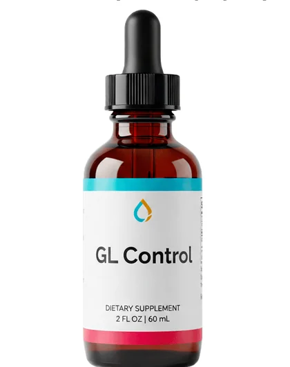GL Control blood sugar wellness liquid drops bottle